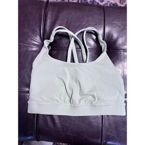 Lululemon All Sport Bra 3 Strap light green NWOT size 2